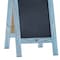 Flash Furniture Robin Blue Wooden A-Frame Magnetic Chalkboard HGWA-GDIS-CRE8-542315-GG - alternate 10